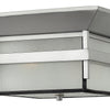 Harbor LED Flush Mount in Titanium