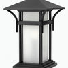 Harbor LED Pier Mount in Satin Black