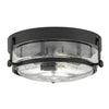 Harper LED Flush Mount in Black
