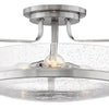 Harper LED Semi-Flush Mount in Brushed Nickel