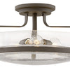 Harper LED Semi-Flush Mount in Oil Rubbed Bronze