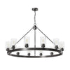 Hartland 12 Light Chandelier in Noble Bronze