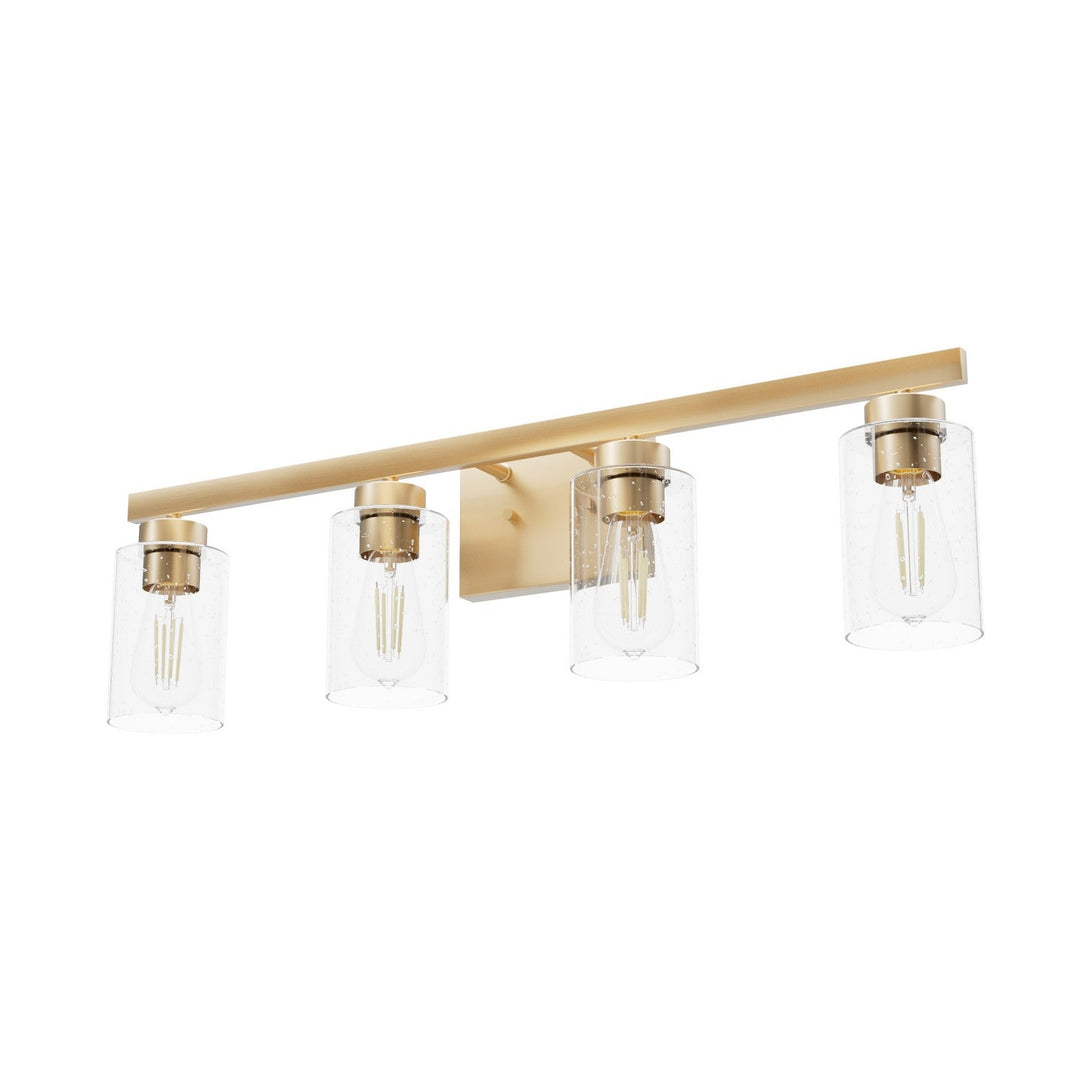 Hartland Four Light Vanity in Alturas Gold