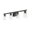 Hartland Four Light Vanity in Noble Bronze