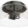 Hartland Two Light Flush Mount in Noble Bronze
