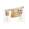 Hartland Two Light Vanity in Alturas Gold