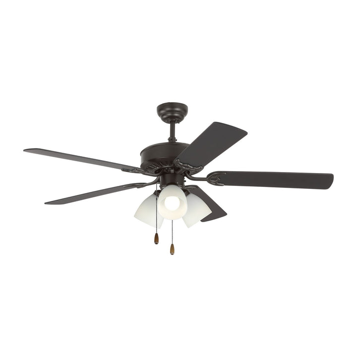 Haven 52 LED 3 52" Ceiling Fan in Bronze