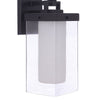 Hayner One Light Outdoor Wall Mount in Midnight