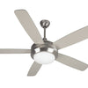 Helios 52" Ceiling Fan in Brushed Polished Nickel