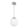 Hepburn One Light Mini Pendant in Brushed Nickel
