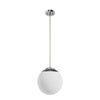 Hepburn One Light Pendant in Brushed Nickel