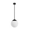 Hepburn One Light Pendant in Matte Black