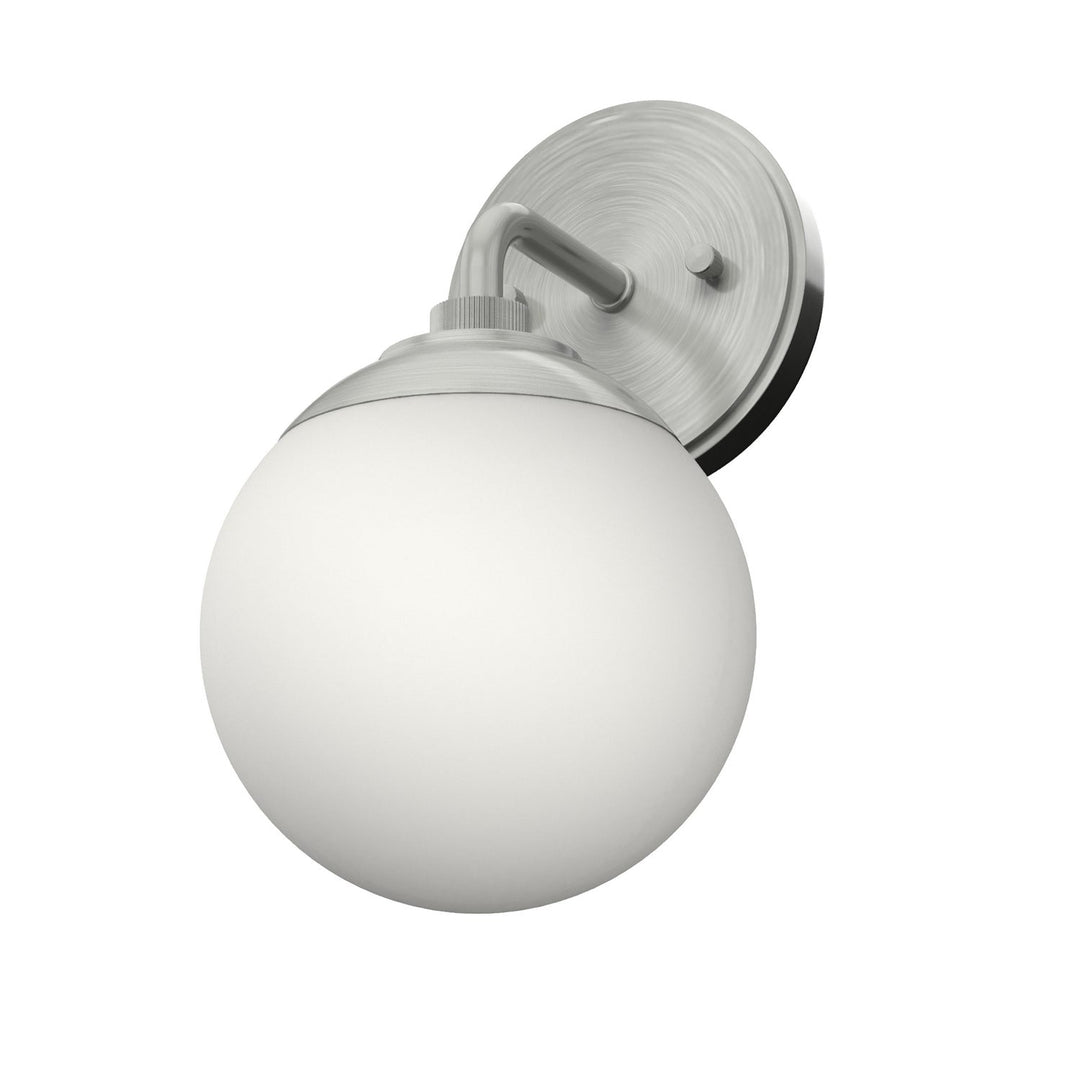 Hepburn One Light Wall Sconce in Brushed Nickel