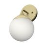 Hepburn One Light Wall Sconce in Modern Brass
