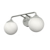 Hepburn Two Light Vanity in Brushed Nickel
