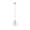 High Oaks One Light Pendant in Alturas Gold