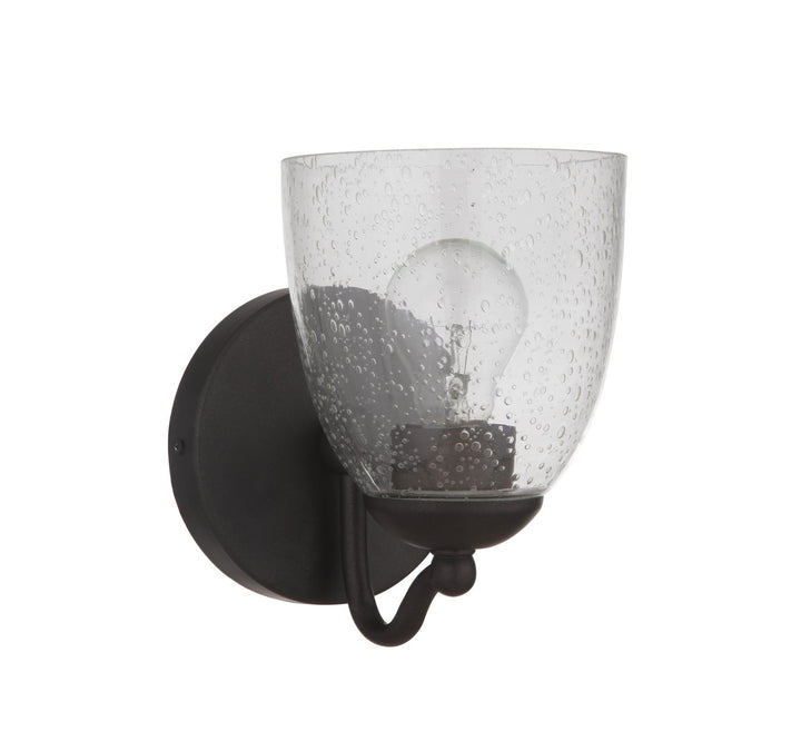 Hillridge One Light Wall Sconce in Espresso