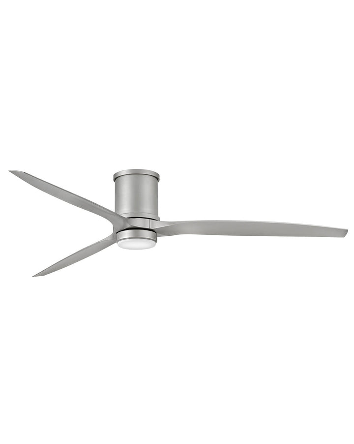 Hinkley Fan Hover Flush 72" Smart Outdoor DC LED Ceiling Fan with Hiro Control