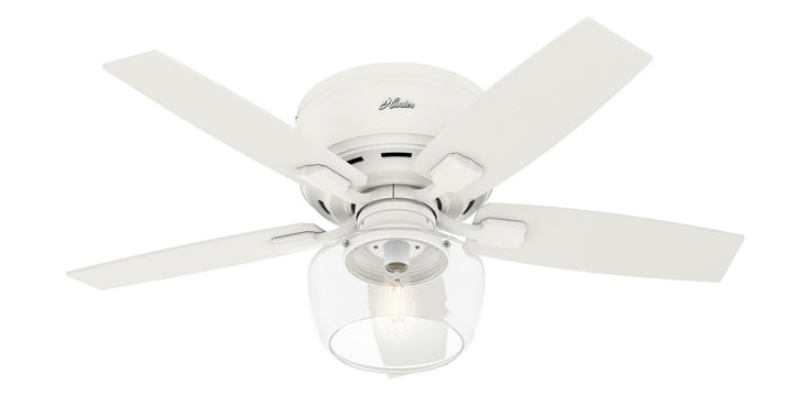 Hunter Fan Bennett Flushmount Ceiling Fan with 5W LED and Remote