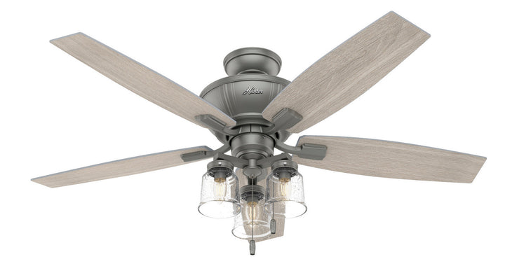 Hunter Fan Charlotte 52" Indoor Pull Chain Ceiling Fan 10.5W LED