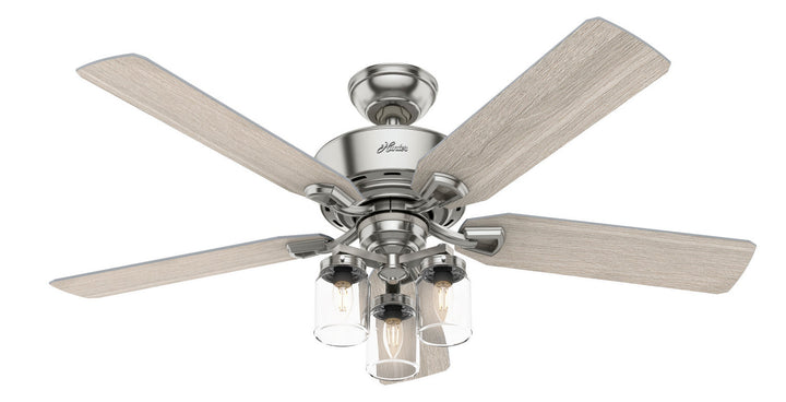 Hunter Fan Devon Park 52" Ceiling Fan with 10W LED and Remote