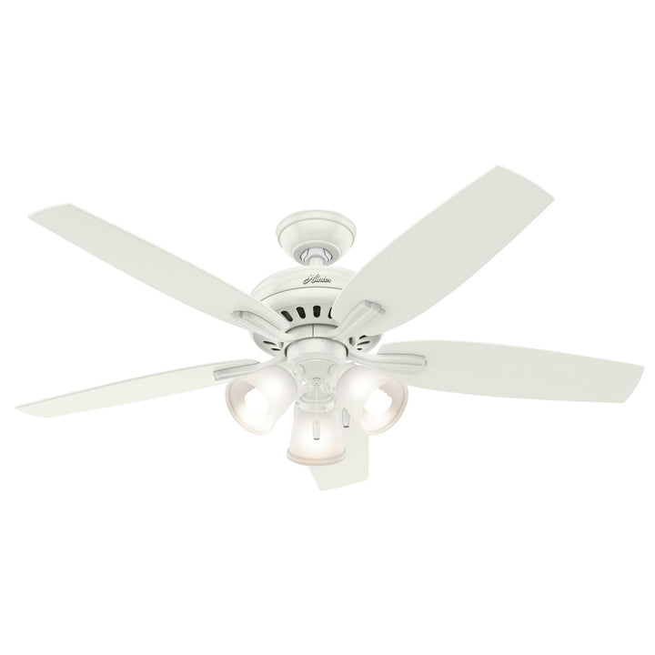 Hunter Fan Newsome 52" Pull Chain Ceiling Fan 3lights with 27W LED