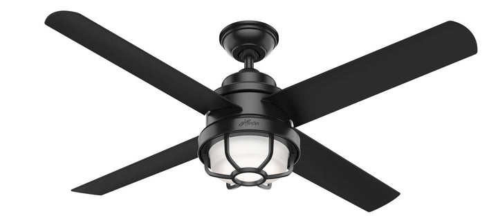 Hunter Fan Searow 54" Outdoor Ceiling Fan with 18W LED and Wall Control