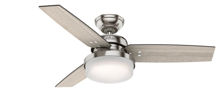 Hunter Fan Sentinel 44" Indoor Ceiling Fan with 19.6W LED and Remote