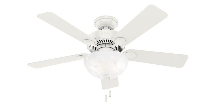 Hunter Fan Swanson 44" Indoor Pull Chain Ceiling Fan with 19.5W LED Bowl