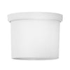 Iver Flush Mount Kit in Matte White