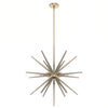 Jupiter Star 18 Light Pendant in Alturas Gold