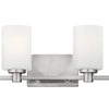 Karlie LED Bath in Brushed Nickel