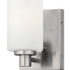 Karlie LED Bath Sconce in Brushed Nickel