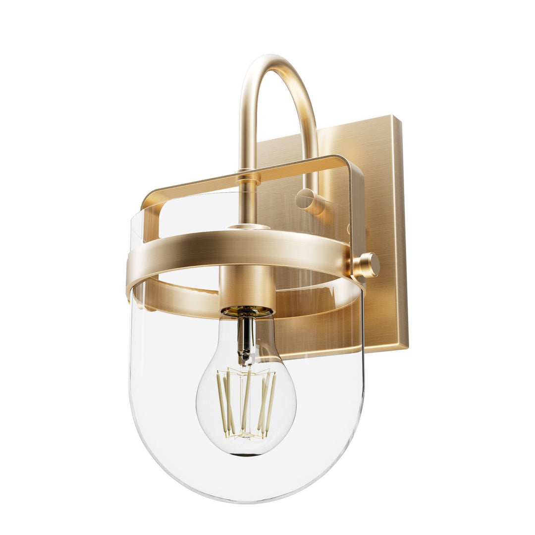 Karloff One Light Wall Sconce in Alturas Gold