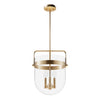 Karloff Three Light Pendant in Alturas Gold
