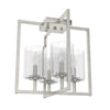 Kerrison Four Light Semi-Flush Mount in Brushed Nickel