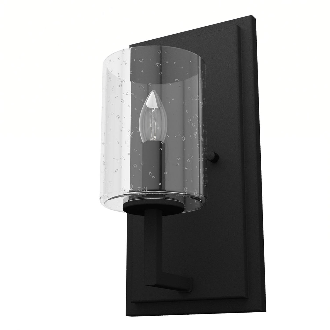 Kerrison One Light Wall Sconce in Natural Black Iron