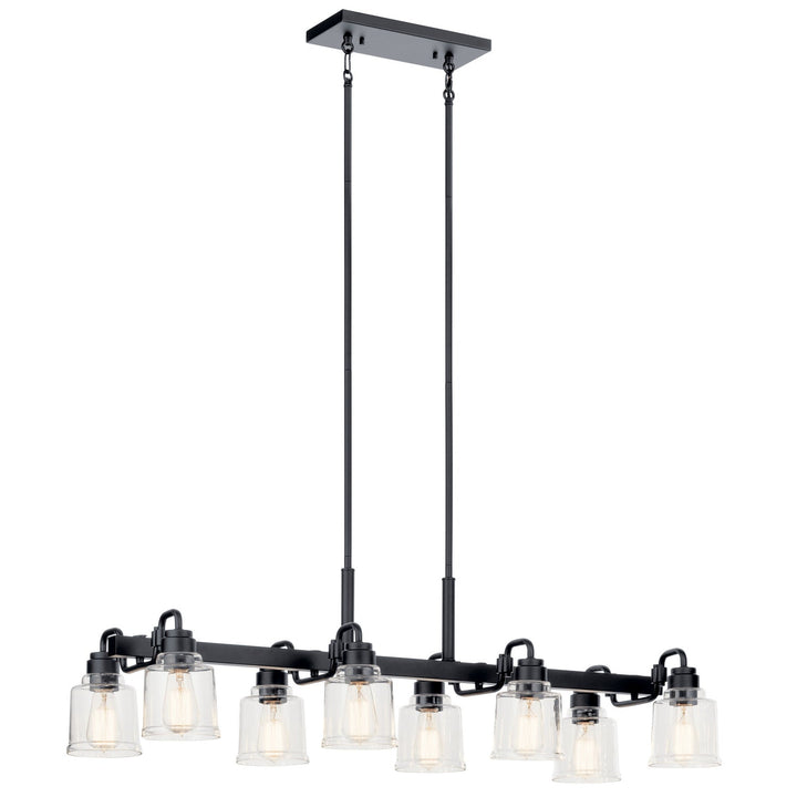 Kichler Eight Light Linear Chandelier