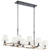 Kichler Eight Light Linear Chandelier