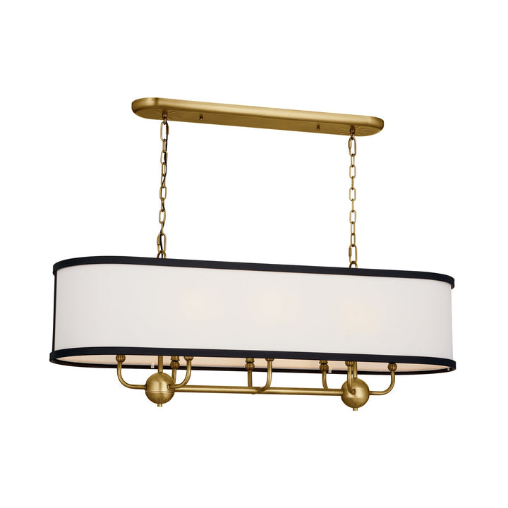 Kichler Eight Light Linear Chandelier