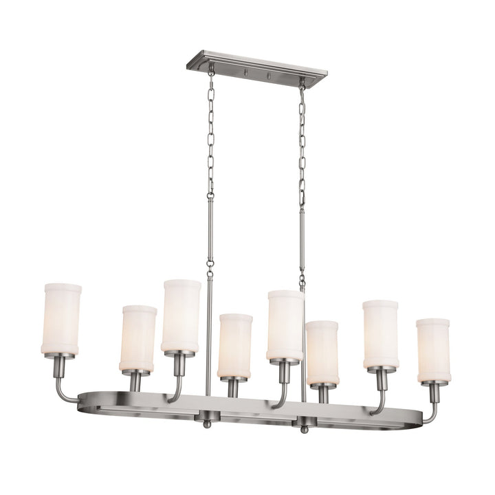 Kichler Eight Light Linear Chandelier