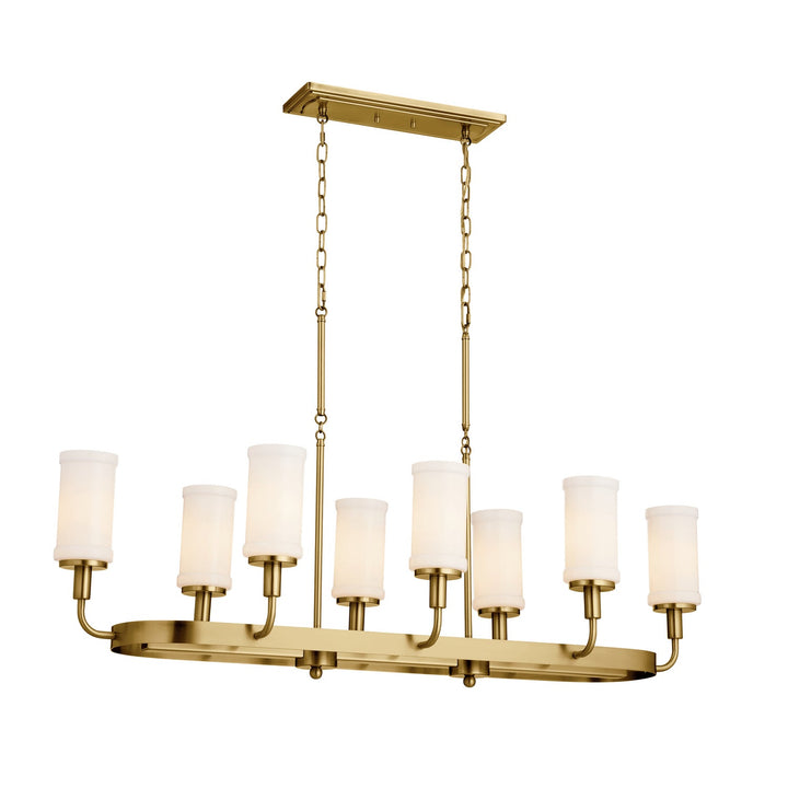 Kichler Eight Light Linear Chandelier