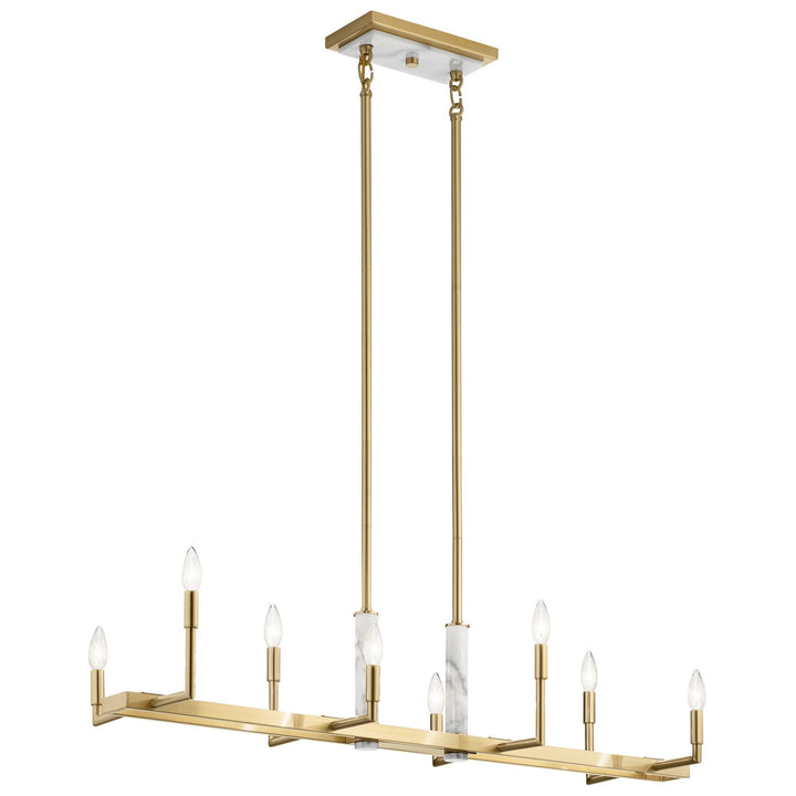 Kichler Eight Light Linear Chandelier