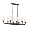Kichler Eight Light Linear Chandelier