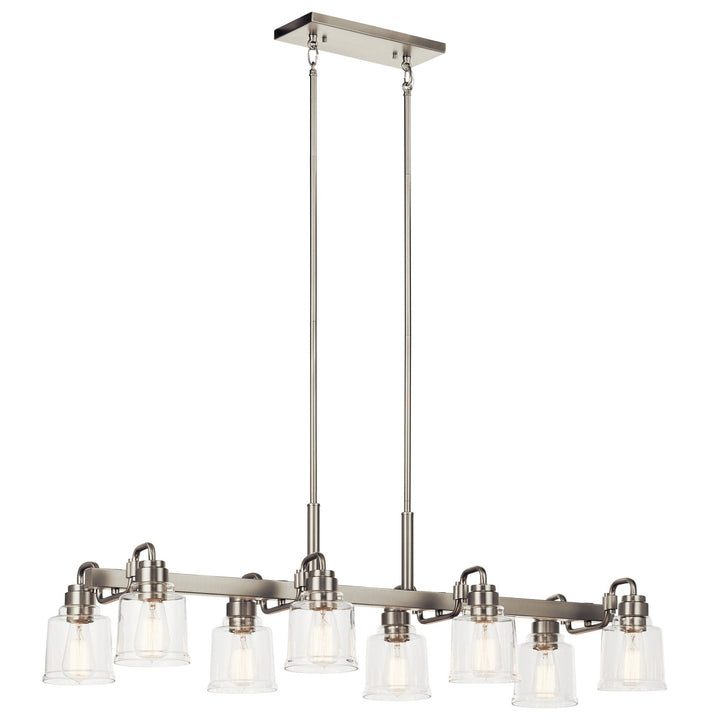 Kichler Eight Light Linear Chandelier