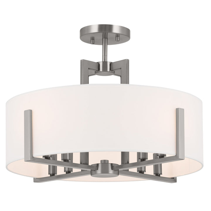 Kichler Eight Light Semi Flush Mount