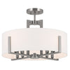 Kichler Eight Light Semi Flush Mount