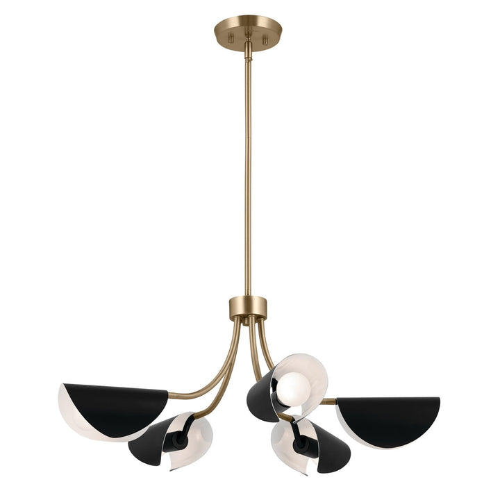 Kichler Five Light Chandelier/Semi Flush