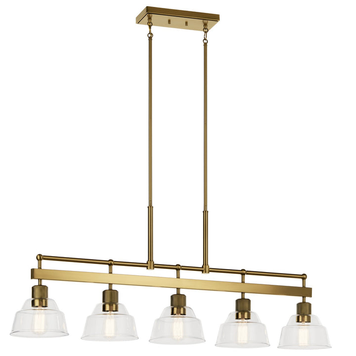 Kichler Five Light Linear Chandelier