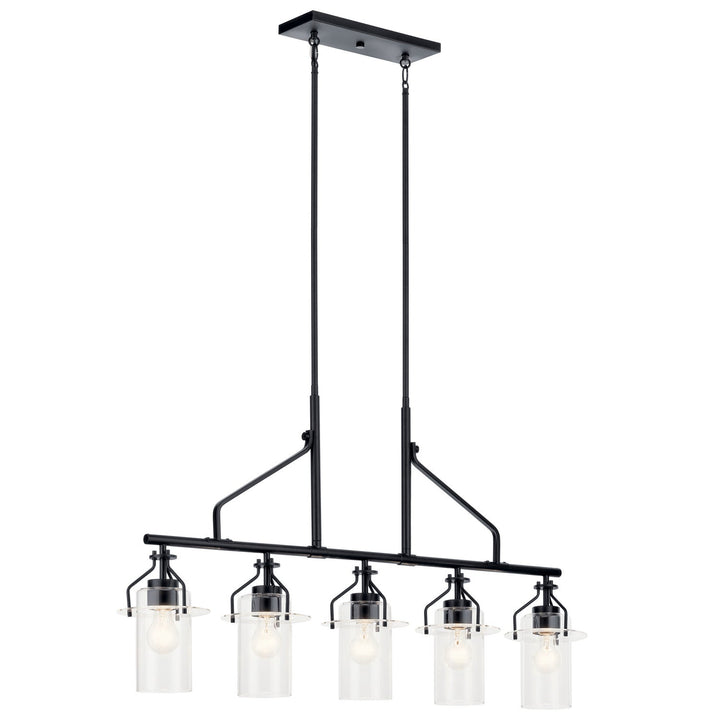 Kichler Five Light Linear Chandelier